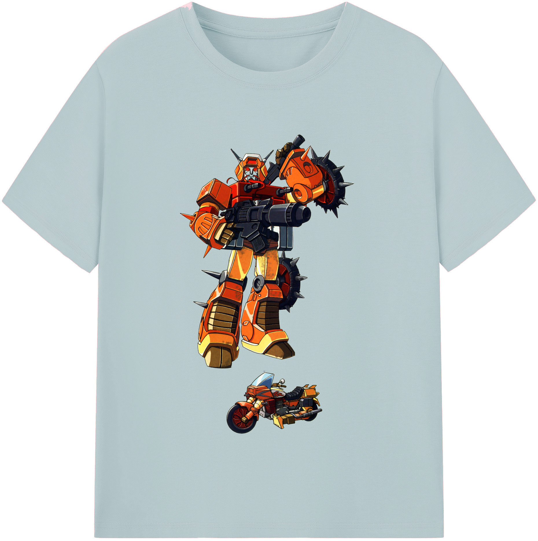 （画像用）  綿100％半袖Tシャツ（フロントプリント）